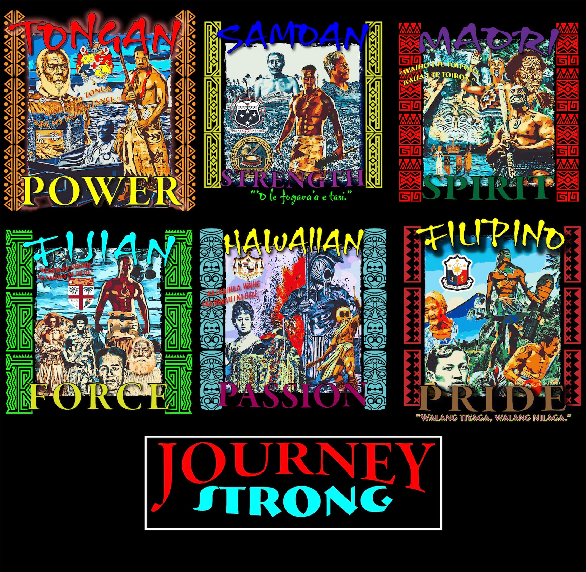 Journey Strong Vintage Poly Graphic Tee & Hoodie Collection