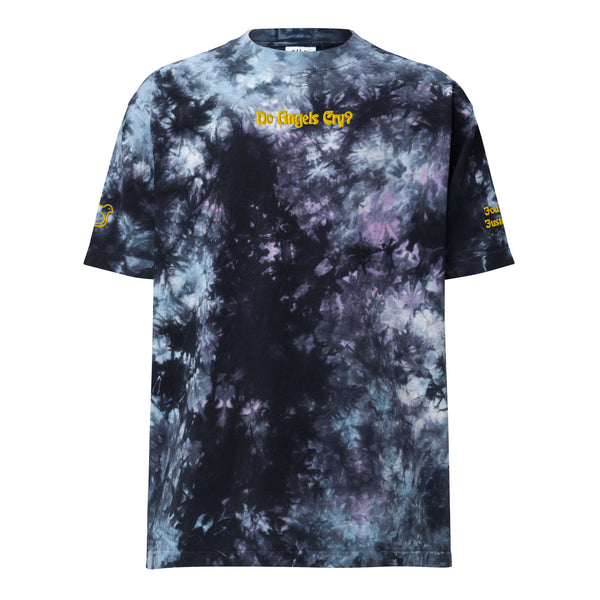 Oversized Embroidered "AC" Tie-Dye Tee